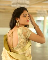 Actress Harshita Photoshoot during Silk India Expo Launch at Imperial Gardens | Picture 1524472