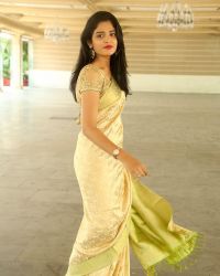 Actress Harshita Photoshoot during Silk India Expo Launch at Imperial Gardens | Picture 1524478