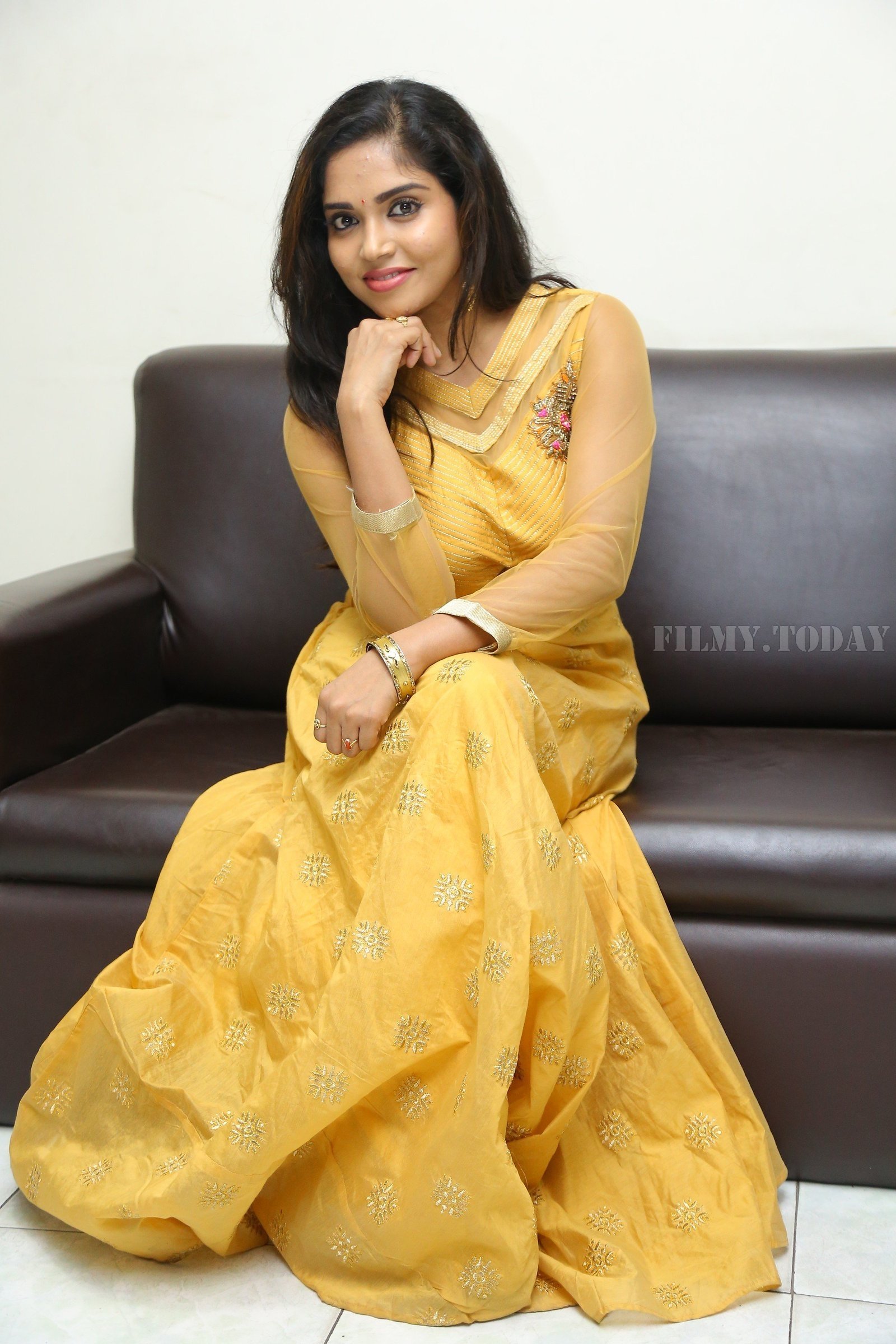 Karunya Chowdary at Seetha Ramuni Kosam First Look Launch Photos | Picture 1549339