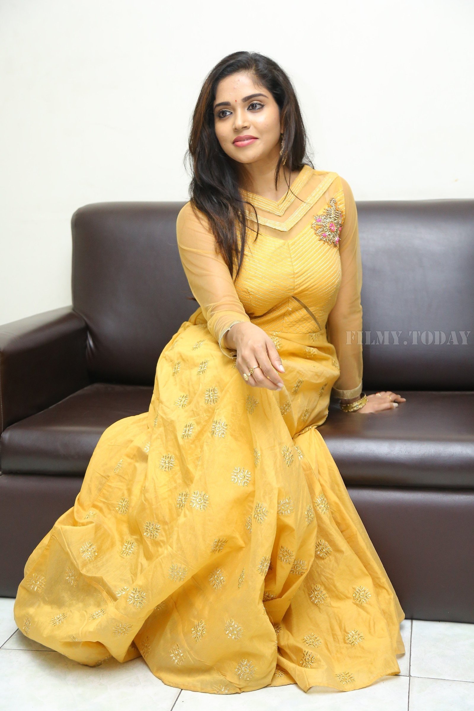 Karunya Chowdary at Seetha Ramuni Kosam First Look Launch Photos | Picture 1549338