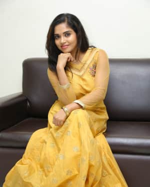 Karunya Chowdary at Seetha Ramuni Kosam First Look Launch Photos | Picture 1549339