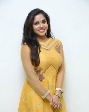Karunya Chowdary at Seetha Ramuni Kosam First Look Launch Photos | Picture 1549303