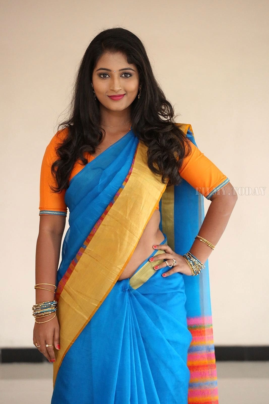 Actress Teja Reddy Hot in Saree Latest Photos | Picture 1551308