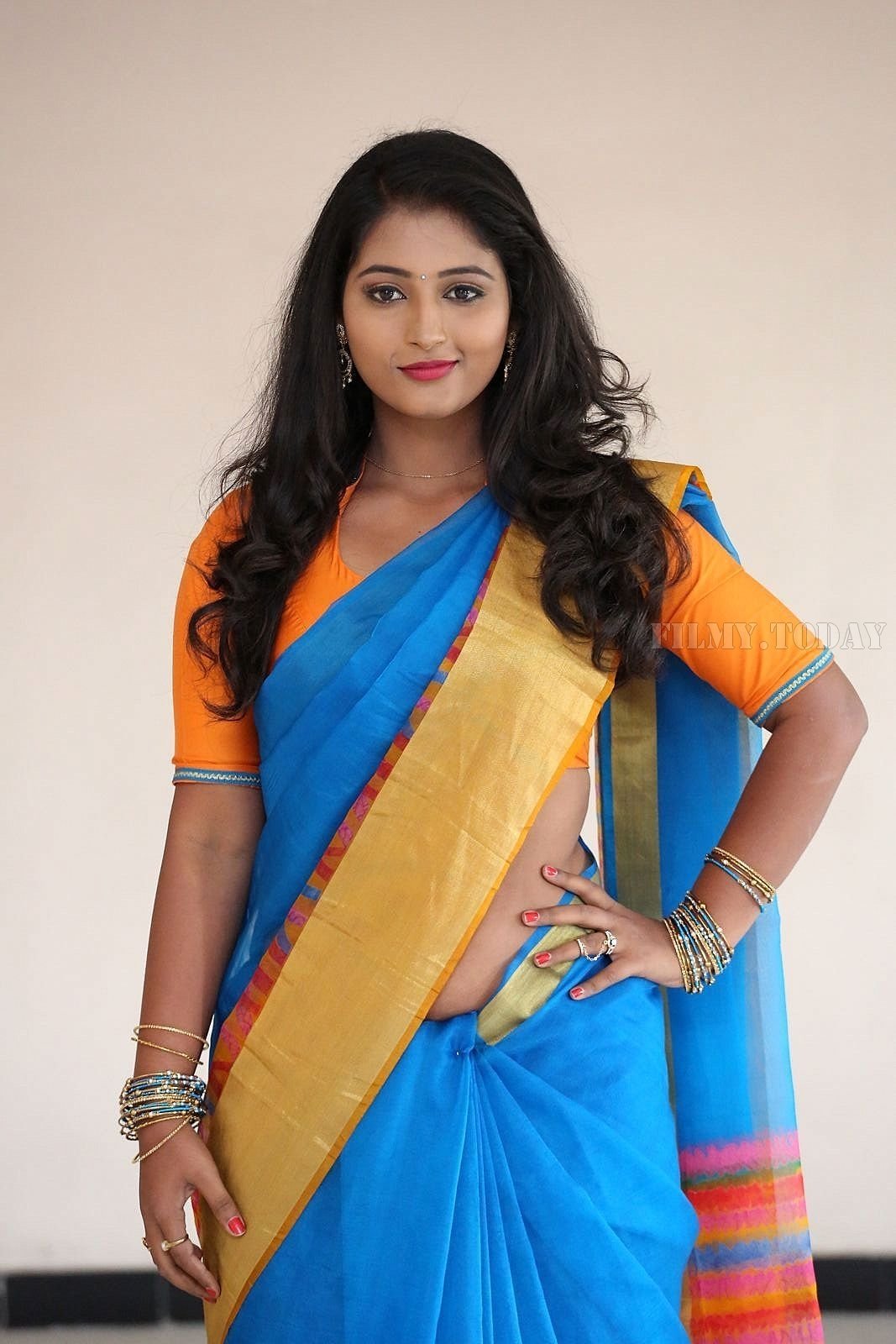 Actress Teja Reddy Hot in Saree Latest Photos | Picture 1551310