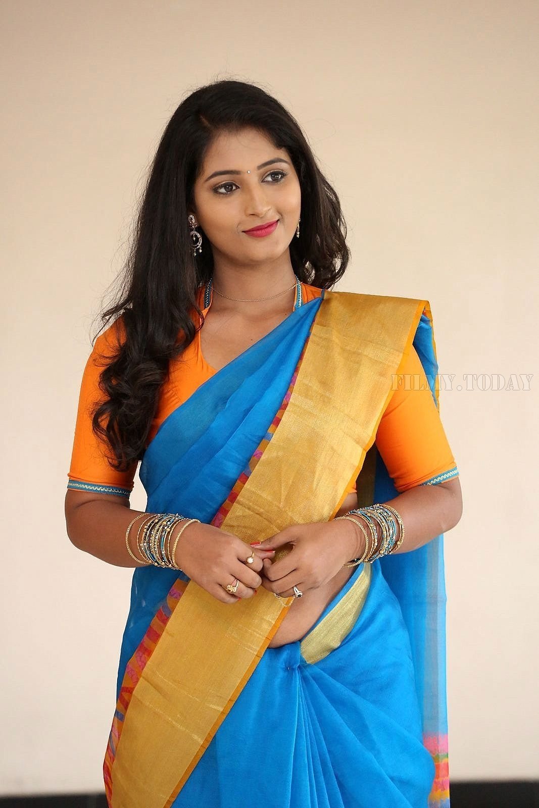 Actress Teja Reddy Hot in Saree Latest Photos | Picture 1551305