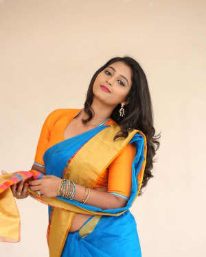 Actress Teja Reddy Hot in Saree Latest Photos | Picture 1551293