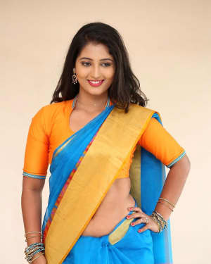 Actress Teja Reddy Hot in Saree Latest Photos | Picture 1551288