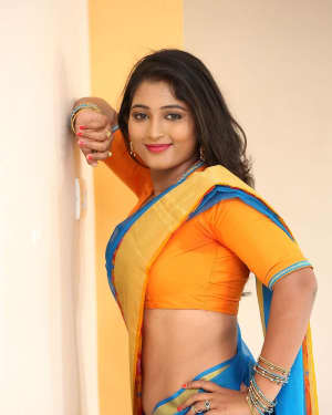 Actress Teja Reddy Hot in Saree Latest Photos | Picture 1551256