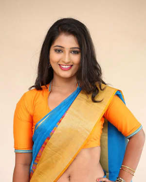 Actress Teja Reddy Hot in Saree Latest Photos | Picture 1551285