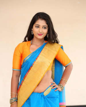 Actress Teja Reddy Hot in Saree Latest Photos | Picture 1551290