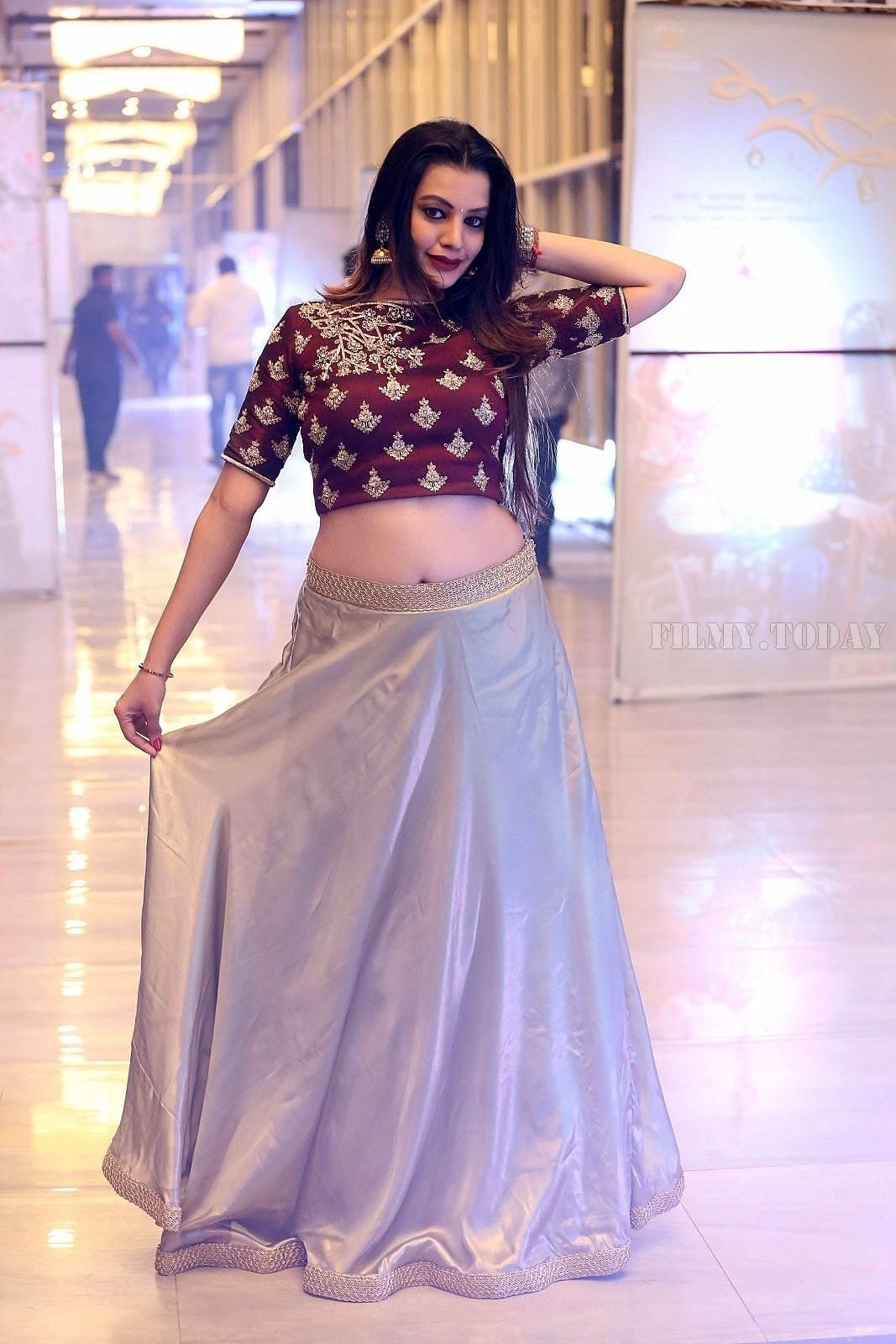 Actress Deeksha Panth Hot Stills at EGO Telugu Movie Audio Launch | Picture 1553747