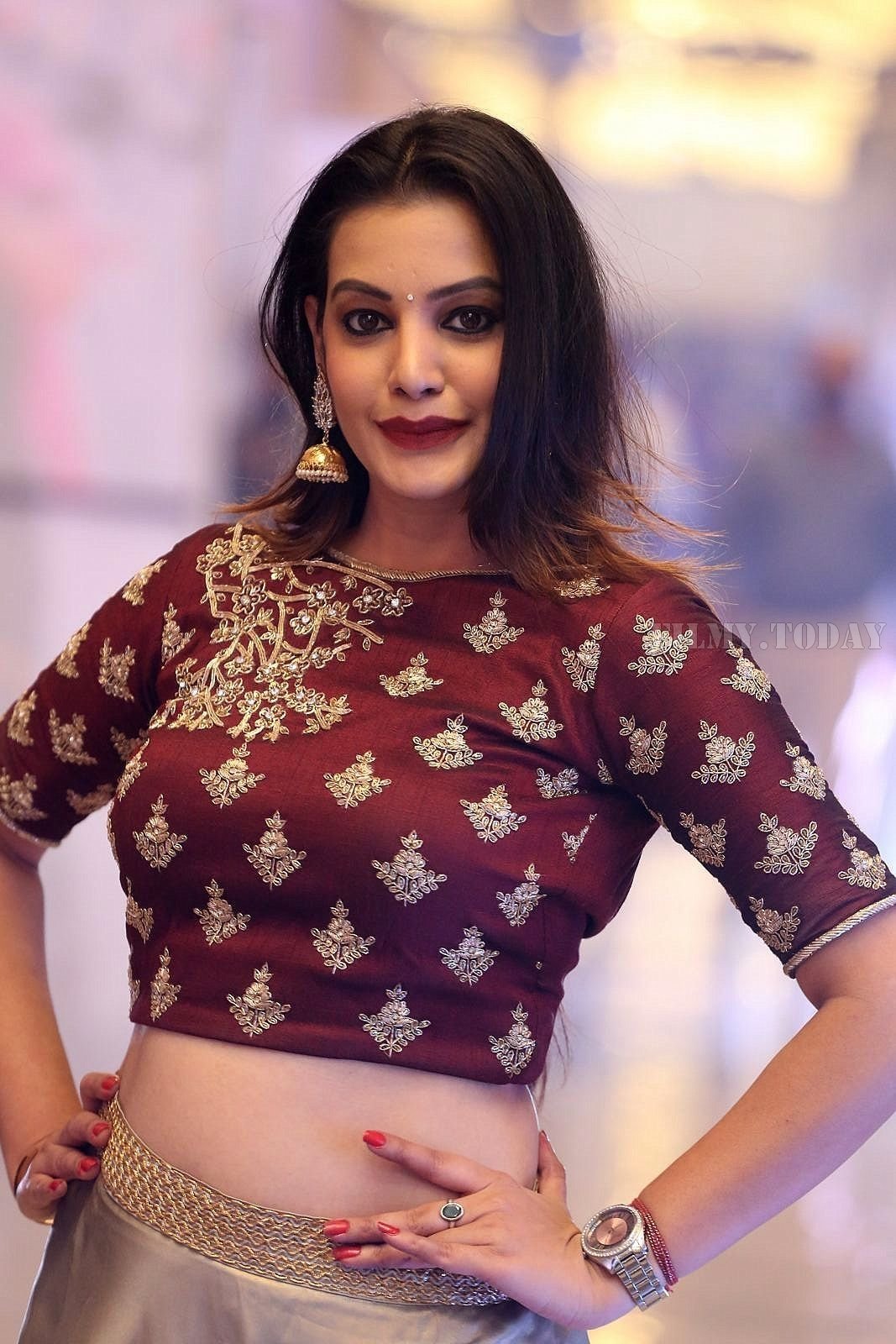 Actress Deeksha Panth Hot Stills at EGO Telugu Movie Audio Launch | Picture 1553769