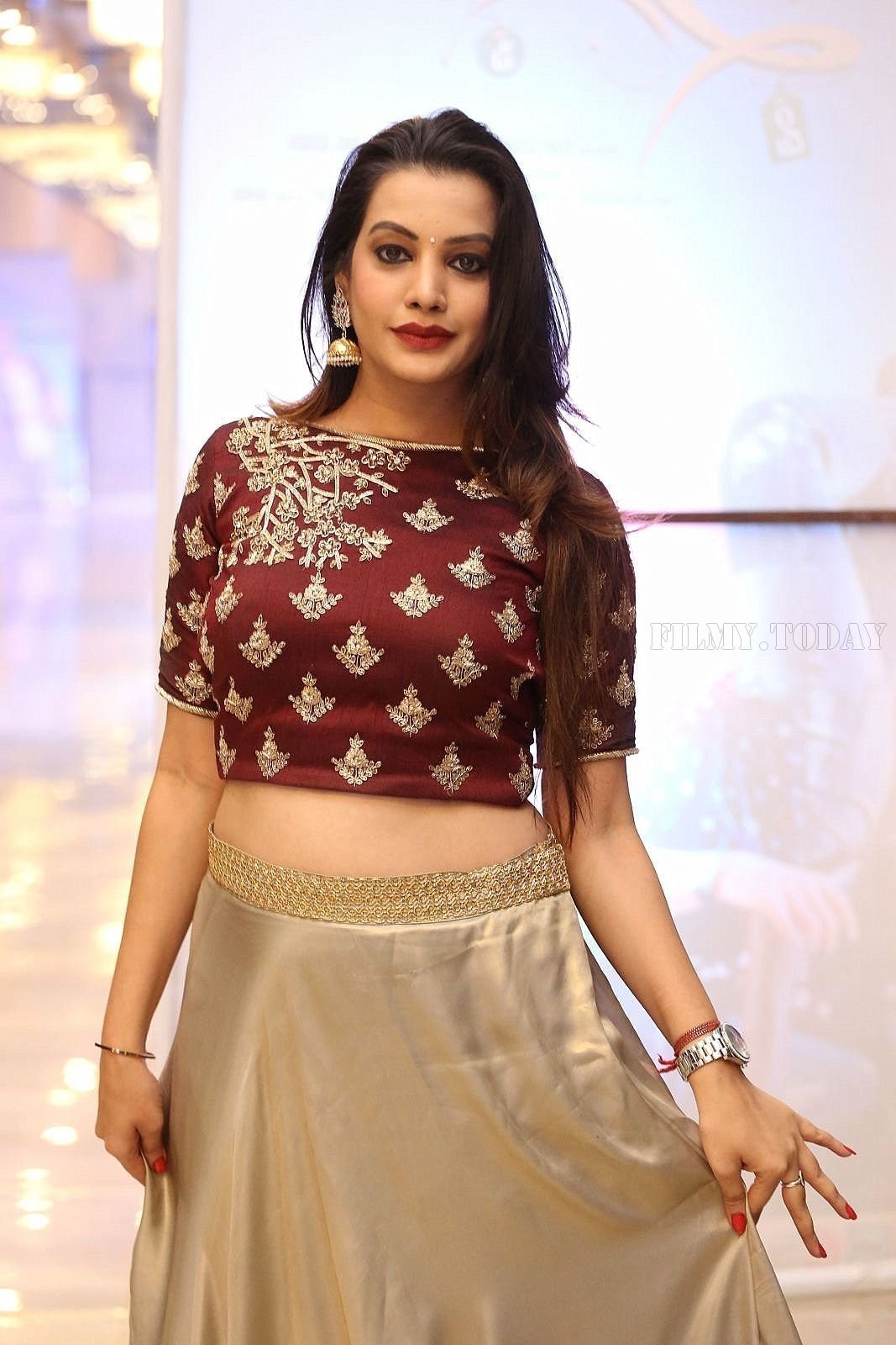 Actress Deeksha Panth Hot Stills at EGO Telugu Movie Audio Launch | Picture 1553727