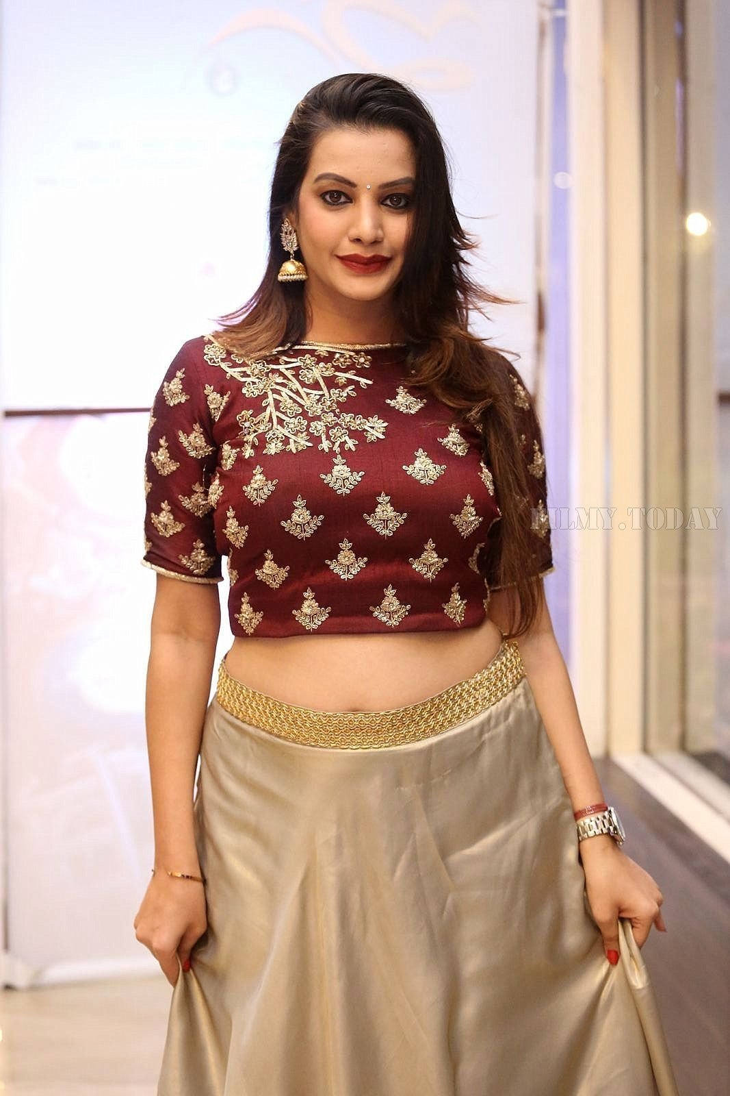 Actress Deeksha Panth Hot Stills at EGO Telugu Movie Audio Launch | Picture 1553723