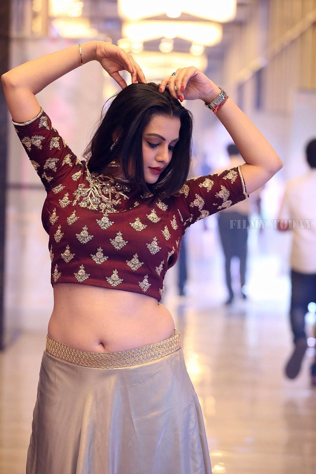 Actress Deeksha Panth Hot Stills at EGO Telugu Movie Audio Launch | Picture 1553756