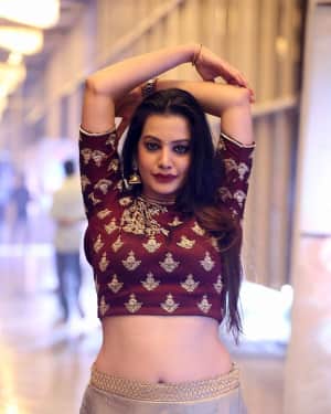 Actress Deeksha Panth Hot Stills at EGO Telugu Movie Audio Launch | Picture 1553749