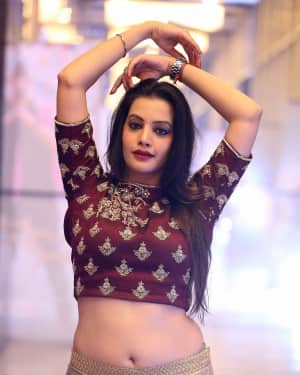 Actress Deeksha Panth Hot Stills at EGO Telugu Movie Audio Launch | Picture 1553751