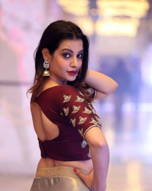 Actress Deeksha Panth Hot Stills at EGO Telugu Movie Audio Launch | Picture 1553763