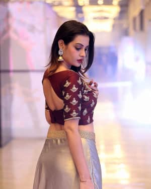 Actress Deeksha Panth Hot Stills at EGO Telugu Movie Audio Launch | Picture 1553761