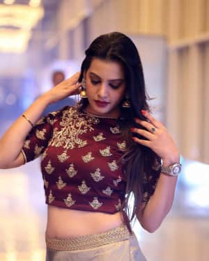 Actress Deeksha Panth Hot Stills at EGO Telugu Movie Audio Launch | Picture 1553734