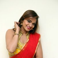 Aswini Hot in Red Saree Photos | Picture 1469879
