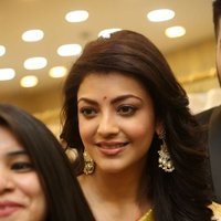 Kajal Agarwal Looking Gorgeous in Saree during Trisha Designer Store Launch Photos | Picture 1472270