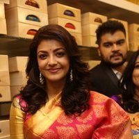 Kajal Agarwal Looking Gorgeous in Saree during Trisha Designer Store Launch Photos | Picture 1472239