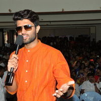 Dwaraka Movie Team at ACE Engineering College For Promotion Photos