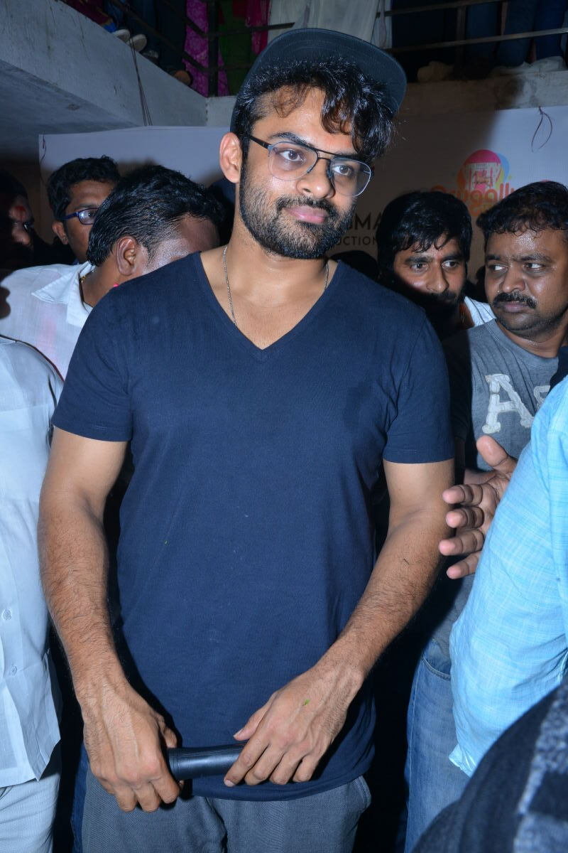 Sai Dharam Tej - Winner Team at Chaitanya College in Warangal For Promotion Photos | Picture 1474744