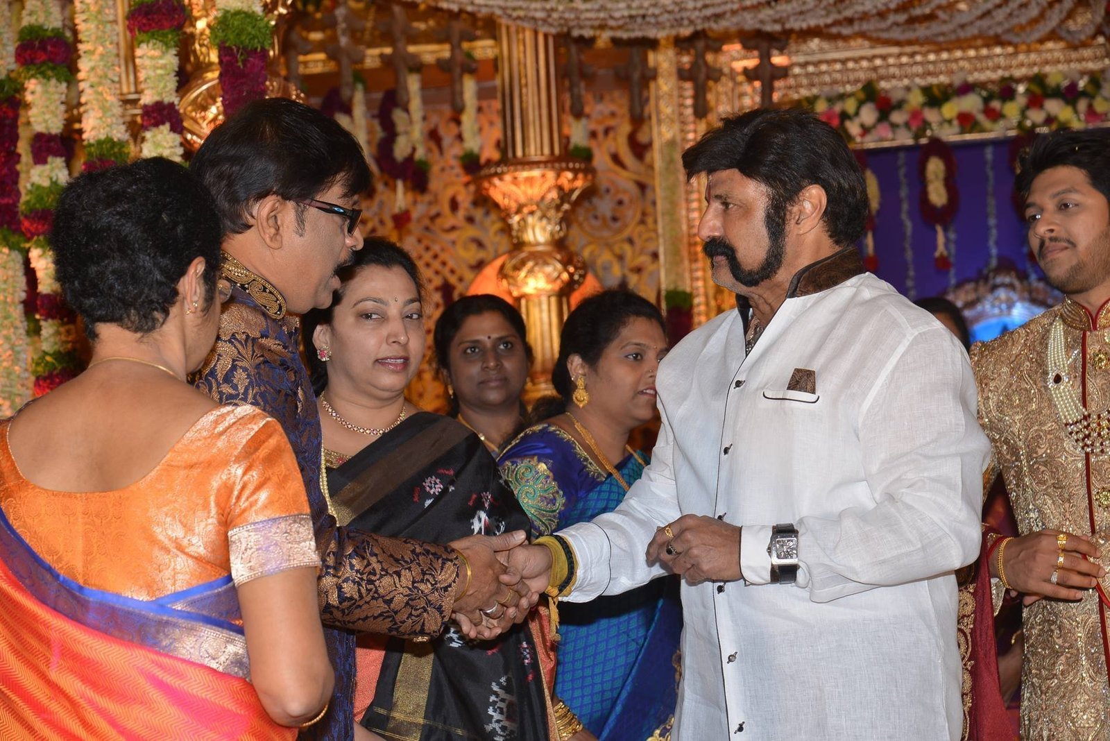 Nandamuri Balakrishna - Telugu Celebs at Koti Son Rajeev Saluri Wedding Reception Photos | Picture 1474925