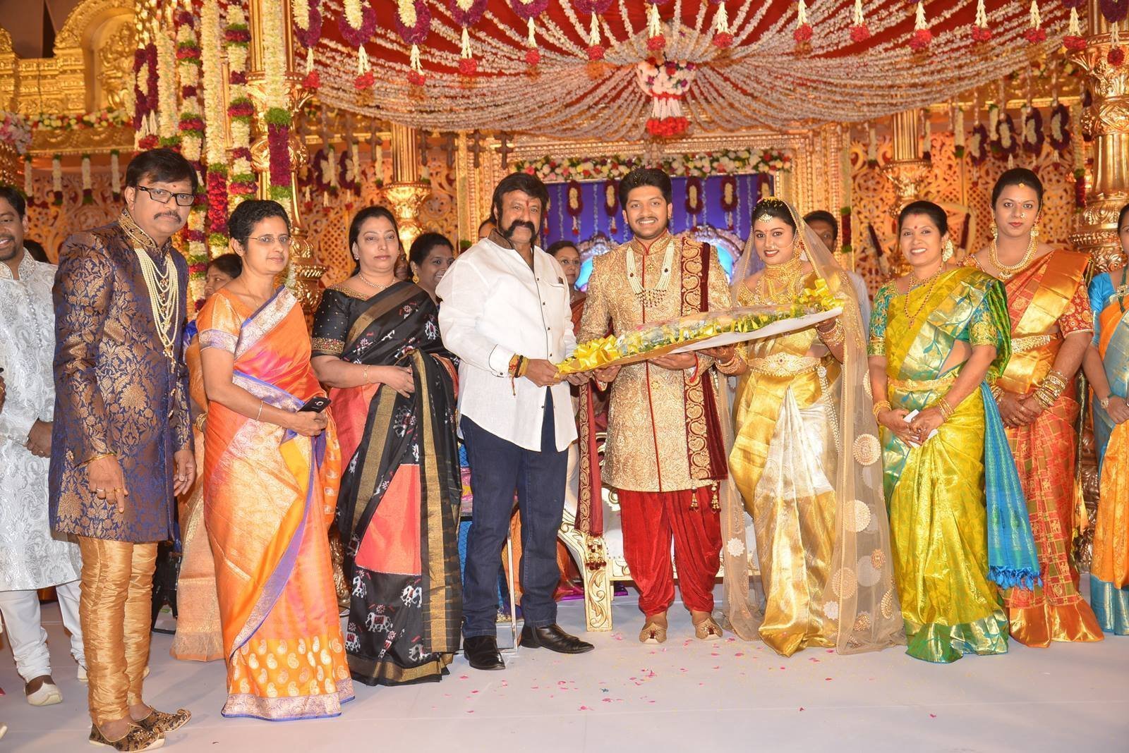 Nandamuri Balakrishna - Telugu Celebs at Koti Son Rajeev Saluri Wedding Reception Photos | Picture 1474852