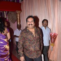 Mano - Telugu Celebs at Koti Son Rajeev Saluri Wedding Reception Photos