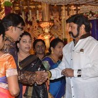Nandamuri Balakrishna - Telugu Celebs at Koti Son Rajeev Saluri Wedding Reception Photos | Picture 1474925