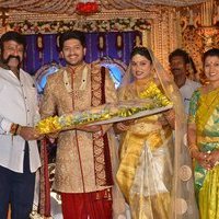 Nandamuri Balakrishna - Telugu Celebs at Koti Son Rajeev Saluri Wedding Reception Photos | Picture 1474851