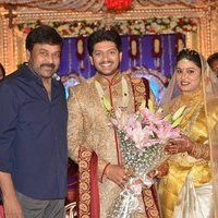 Chiranjeevi (Actors) - Telugu Celebs at Koti Son Rajeev Saluri Wedding Reception Photos