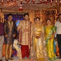 Telugu Celebs at Koti Son Rajeev Saluri Wedding Reception Photos