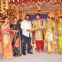 Nandamuri Balakrishna - Telugu Celebs at Koti Son Rajeev Saluri Wedding Reception Photos | Picture 1474852