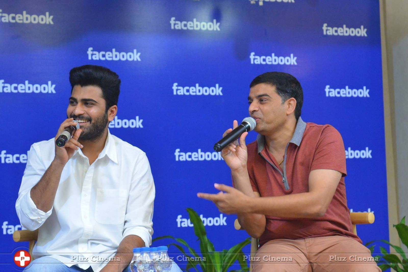 Dil Raju and Sharvanand at Facebook Office For Shathamanam Bhavathi Promotions Photos | Picture 1460797