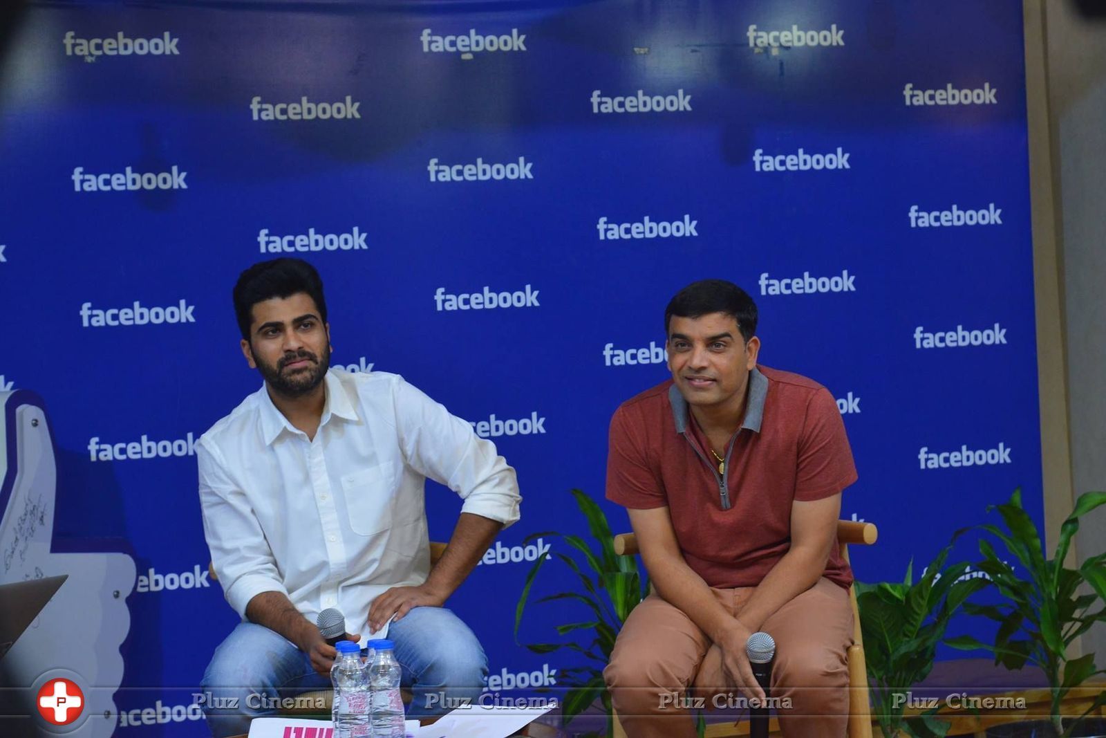 Dil Raju and Sharvanand at Facebook Office For Shathamanam Bhavathi Promotions Photos | Picture 1460791