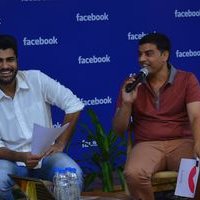 Dil Raju and Sharvanand at Facebook Office For Shathamanam Bhavathi Promotions Photos | Picture 1460807