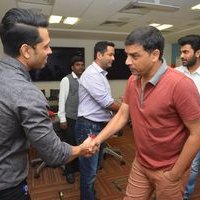 Dil Raju and Sharvanand at Facebook Office For Shathamanam Bhavathi Promotions Photos | Picture 1460819