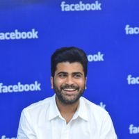 Sharvanand - Dil Raju and Sharvanand at Facebook Office For Shathamanam Bhavathi Promotions Photos