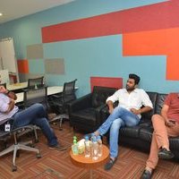 Dil Raju and Sharvanand at Facebook Office For Shathamanam Bhavathi Promotions Photos | Picture 1460771