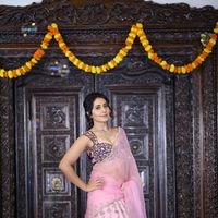 Raashi Khanna in Transparent Pink Saree Photos | Picture 1461434