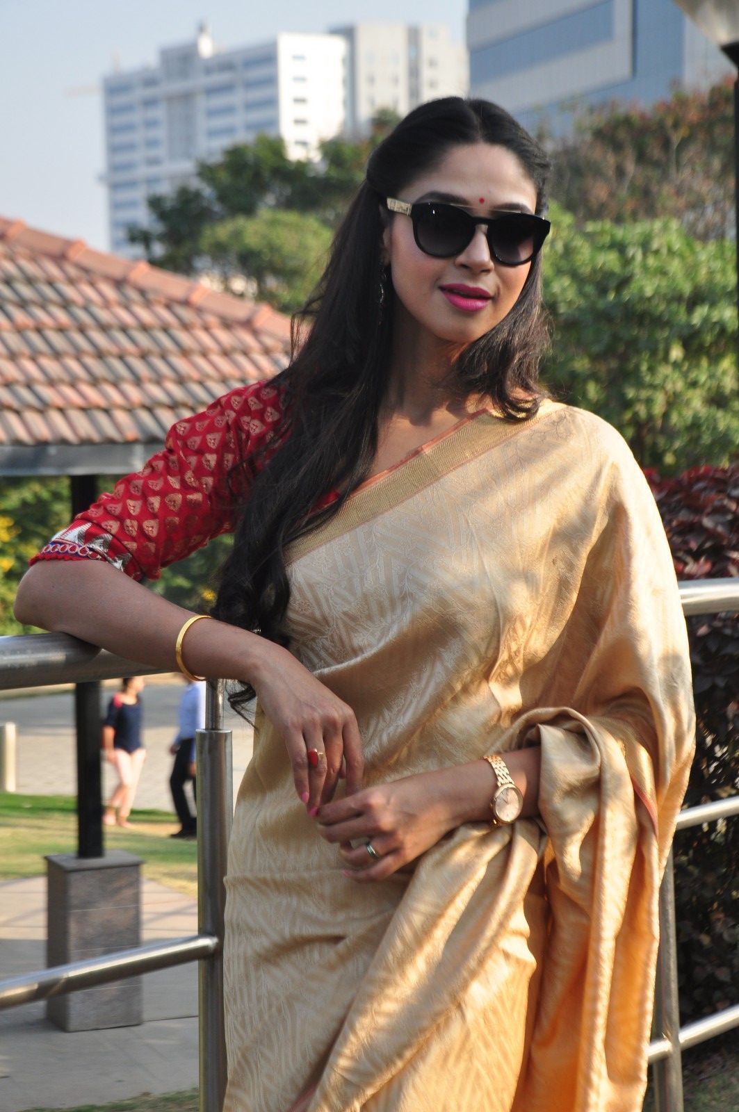 Angana Roy in Saree Latest Photos | Picture 1463558