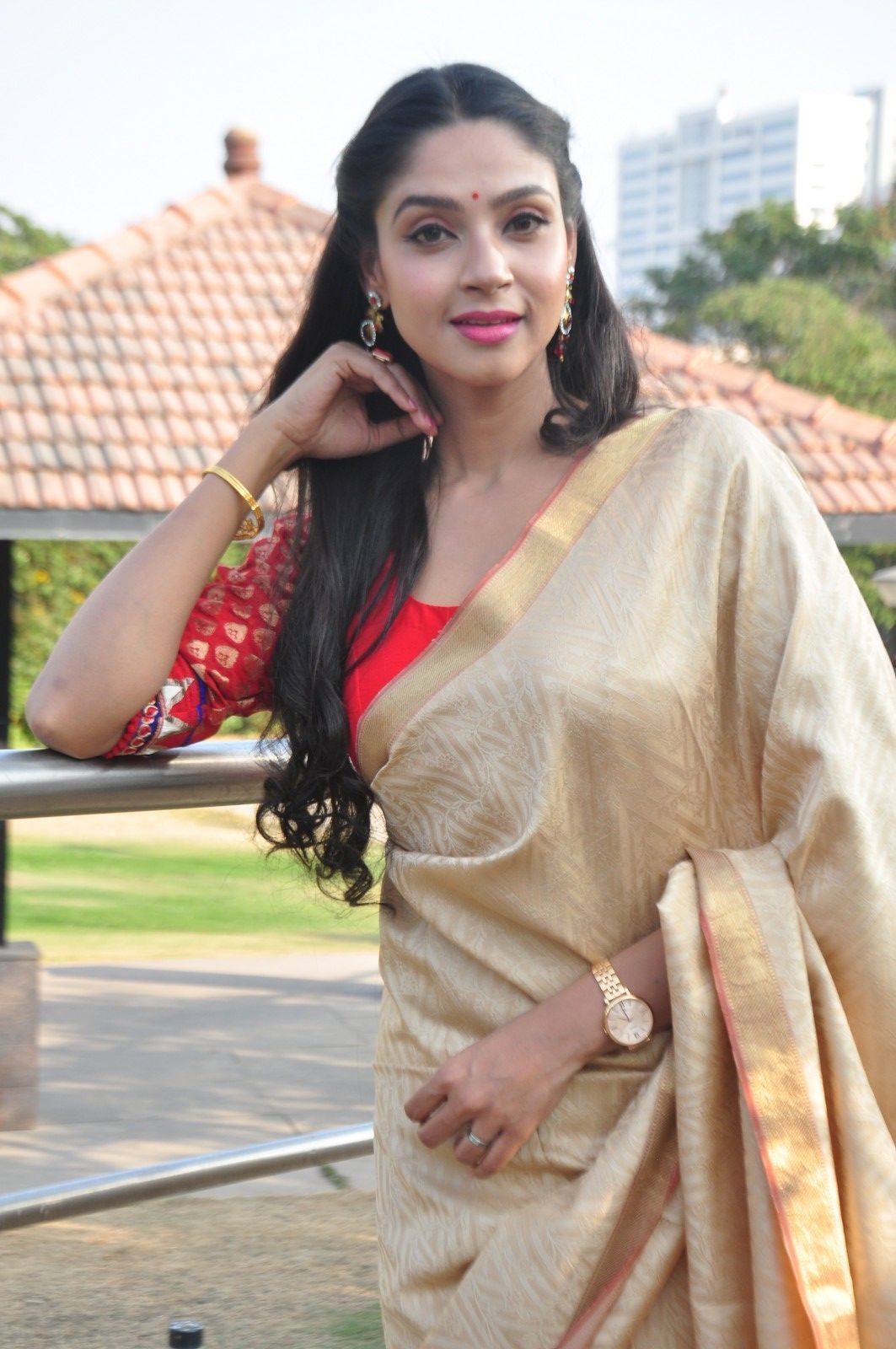 Angana Roy in Saree Latest Photos | Picture 1463575