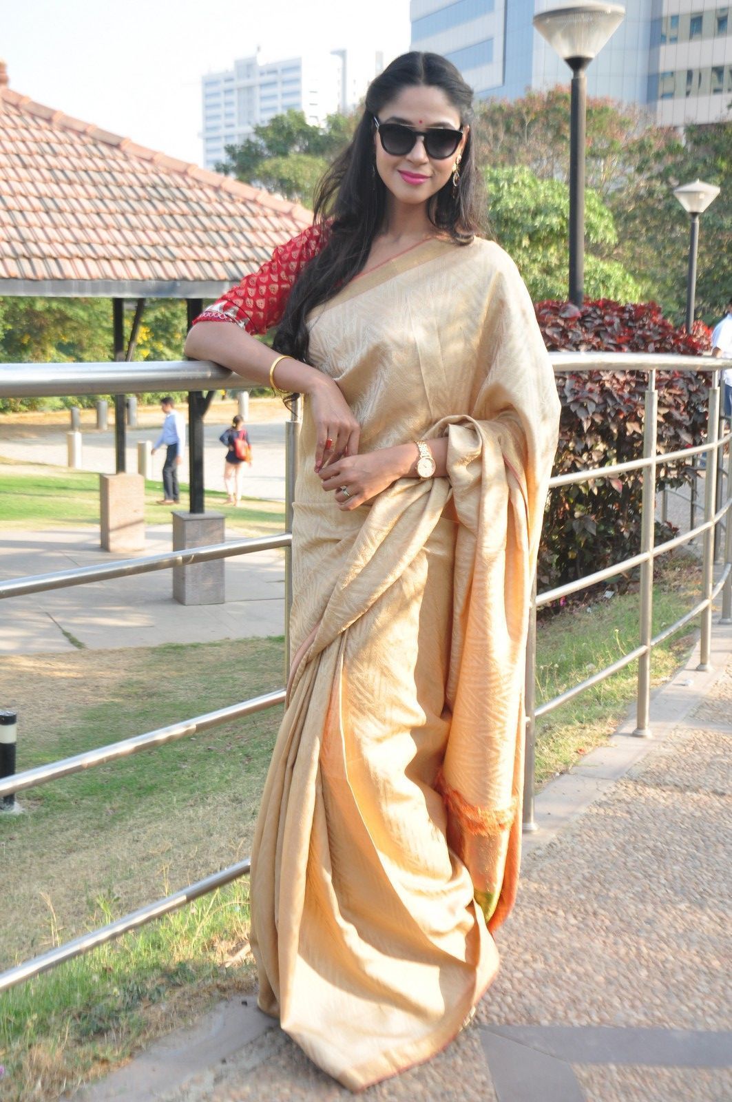 Angana Roy in Saree Latest Photos | Picture 1463560