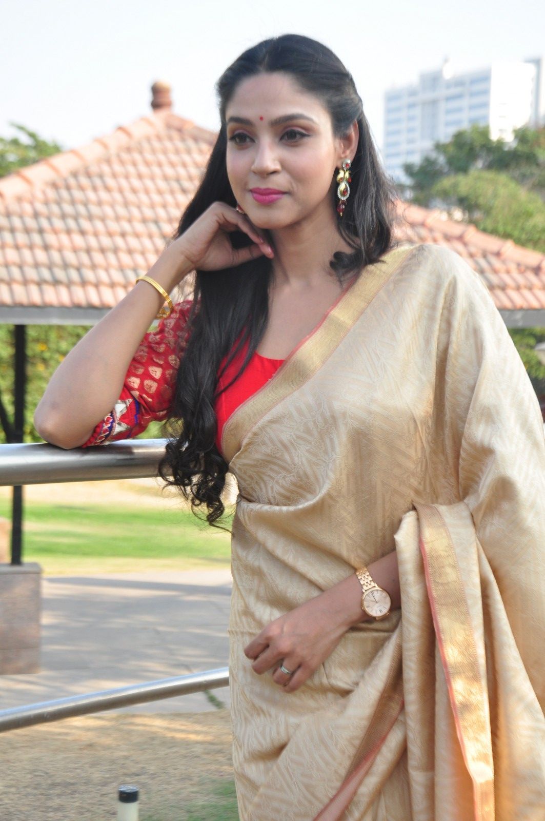 Angana Roy in Saree Latest Photos | Picture 1463577
