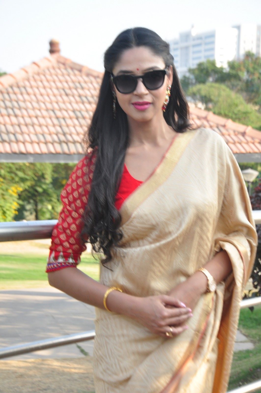 Angana Roy in Saree Latest Photos | Picture 1463567