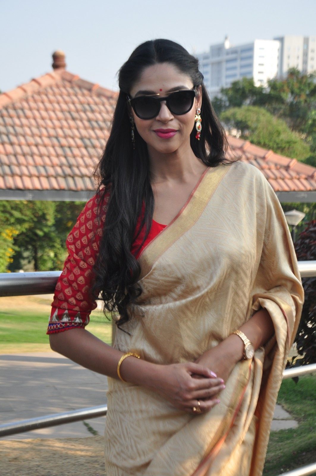 Angana Roy in Saree Latest Photos | Picture 1463566